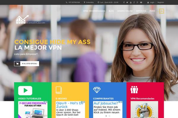 Masterstudy theme site design template sample