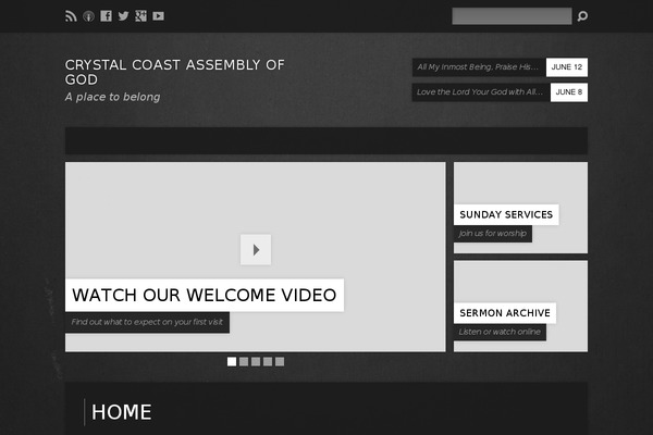 iMag Mag theme site design template sample