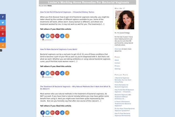 Thesis 1.8 theme site design template sample