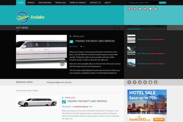 Forceful Lite theme site design template sample
