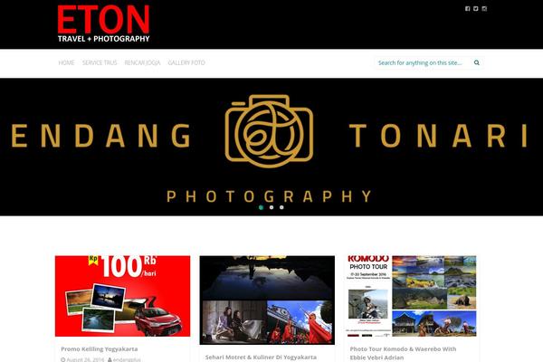 Inkness theme site design template sample
