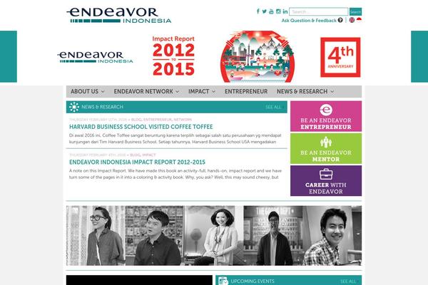 endeavorindonesia.org site used Endeavor-v01