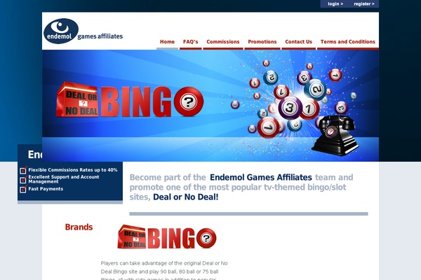 endemolgamesaffiliates.com site used Posterity
