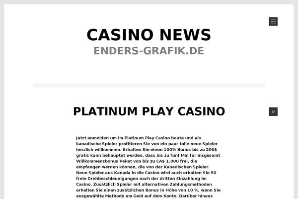 Tonal theme site design template sample