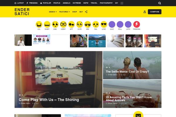 Site using Easy Social Share Buttons plugin