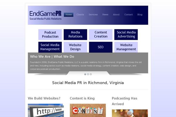 Site using WP Social Widget plugin