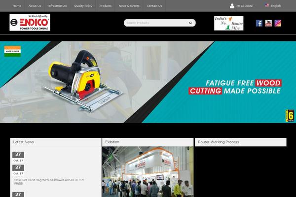 endicopowertools.com site used Endico