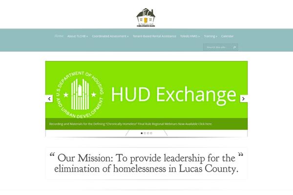 endinghomelessnesstoledo.org site used Evolution