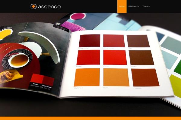 GoodDay theme site design template sample