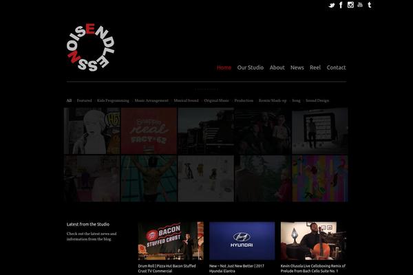 Aware theme site design template sample