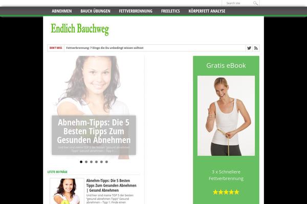 Max Mag theme site design template sample
