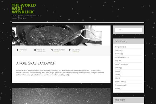 Zoren theme site design template sample