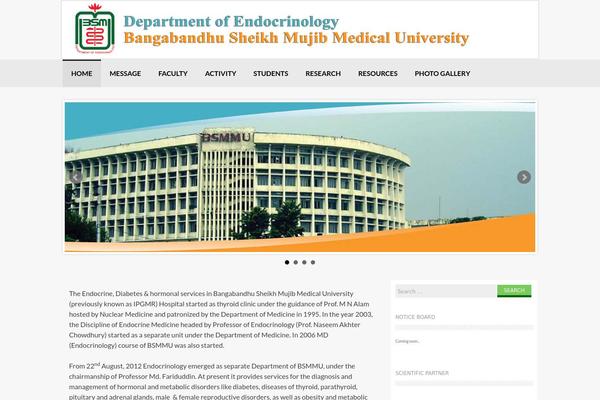 Coller theme site design template sample