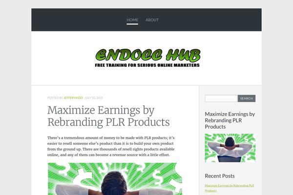 Cohen theme site design template sample