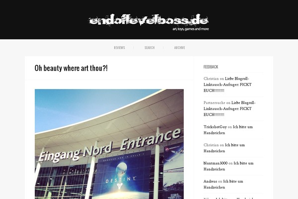 Cascade theme site design template sample