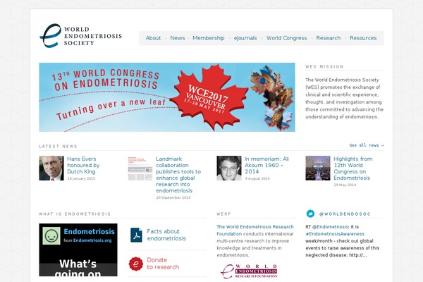 endometriosis.ca site used Wes