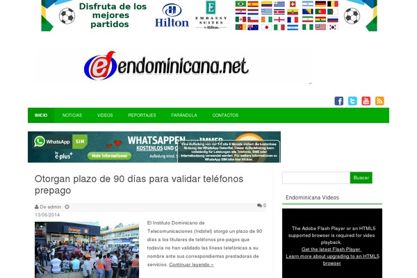 rival theme websites examples