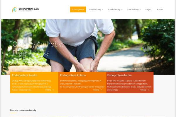Medicenter-child theme site design template sample
