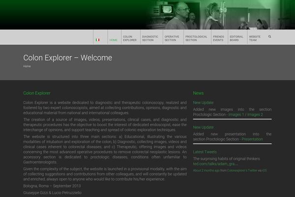 endoscopy-colon-explorer.com site used Gt3-wp-trend