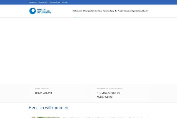 Site using Reading-progress-bar plugin