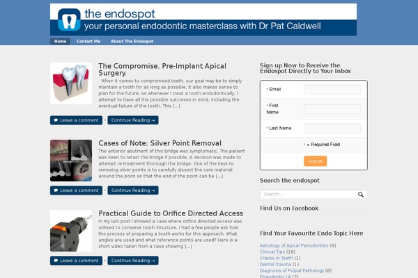 endospot.com site used Definition