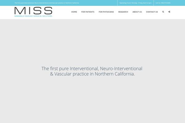 endovascularsurgery.com site used Medical Plus
