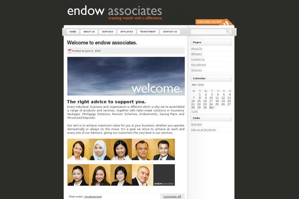 LightWord theme site design template sample