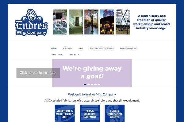 Spacious theme site design template sample