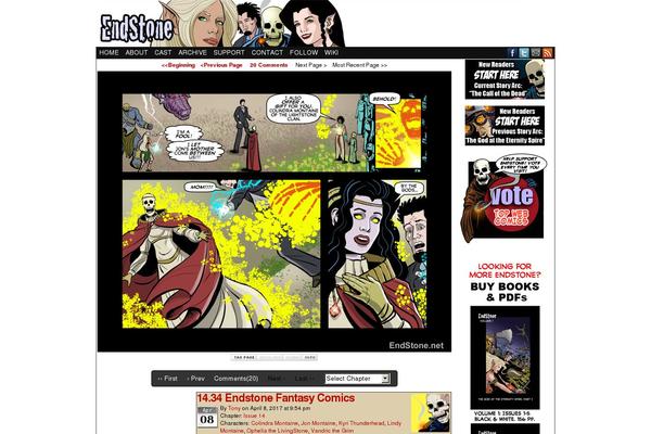 Site using Comic Easel plugin