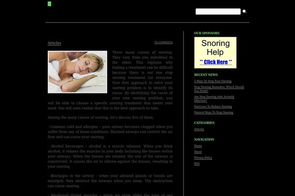 endthatsnoring.com site used Europe