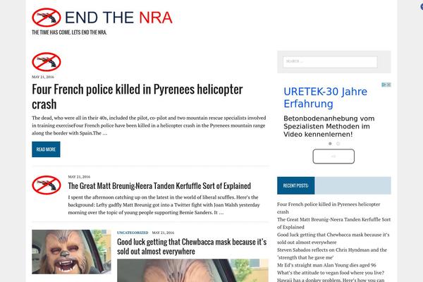 MH Newsdesk lite theme site design template sample