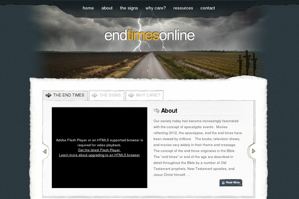 endtimesonline.net site used Endtimes