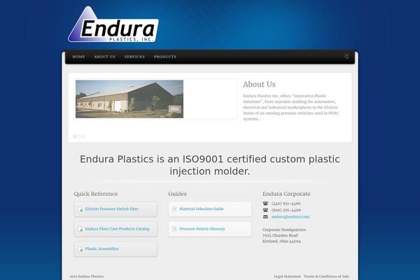 Alyeska theme site design template sample