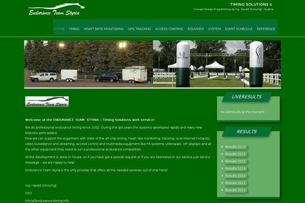 Inkness theme site design template sample