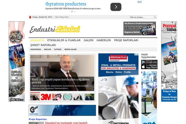 Advanced Newspaper theme site design template sample