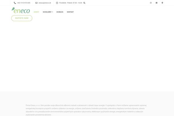 Ekko theme site design template sample