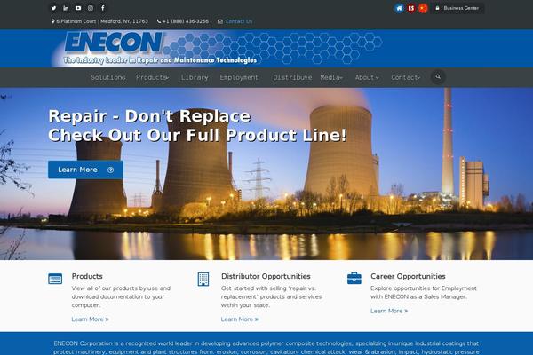 enecon theme websites examples