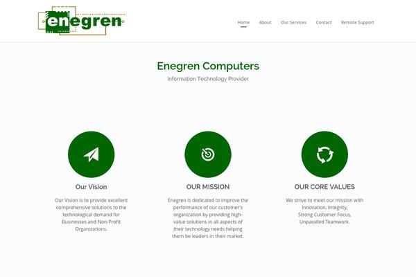 Pursuit theme site design template sample
