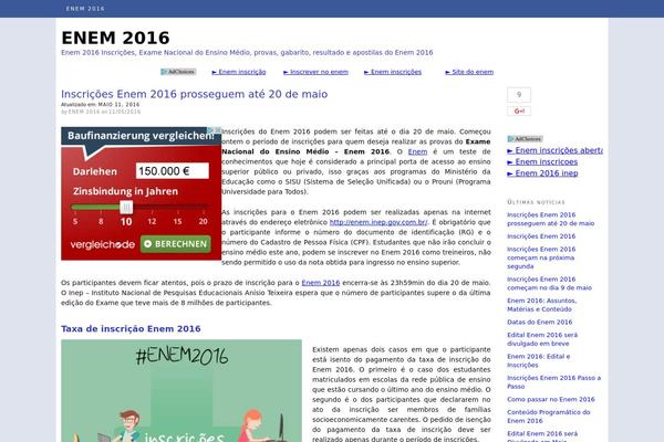 Thesis 1.8.6 theme site design template sample