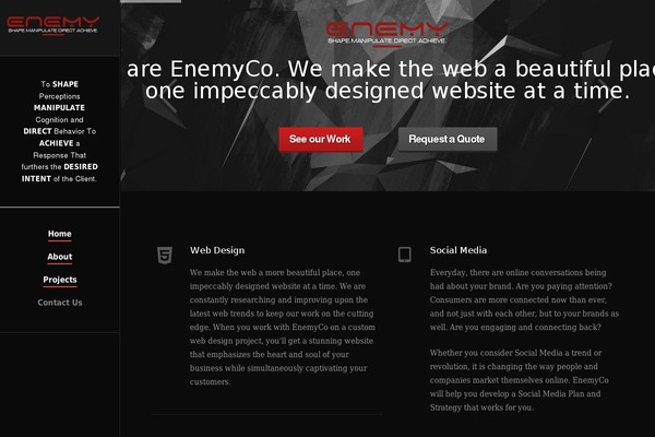 Lion theme site design template sample