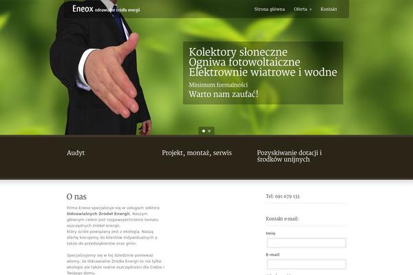 Green Earth theme site design template sample