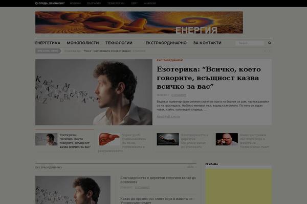 TrueNews theme site design template sample