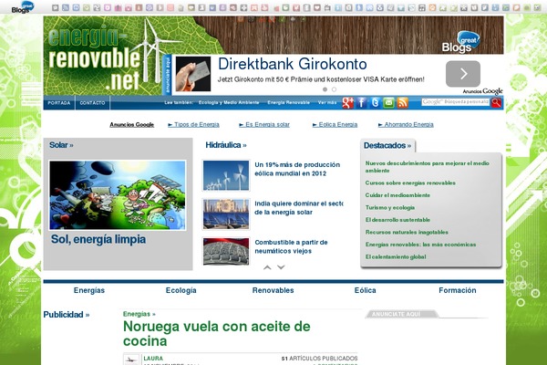 Newspaper theme site design template sample