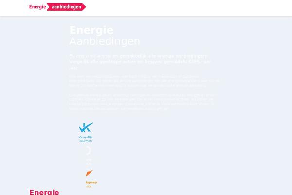energie-aanbiedingen.com site used Bluebubble