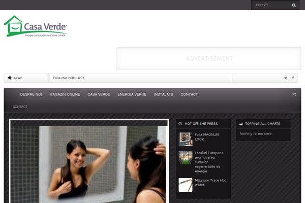 Flavor theme site design template sample