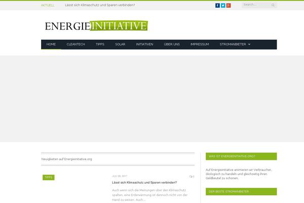 SmartMag theme site design template sample