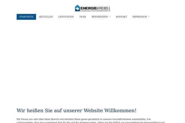 Termosolar theme site design template sample