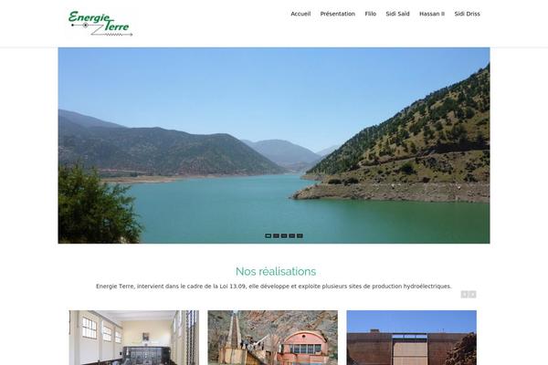 energieterre.com site used Parallax-one
