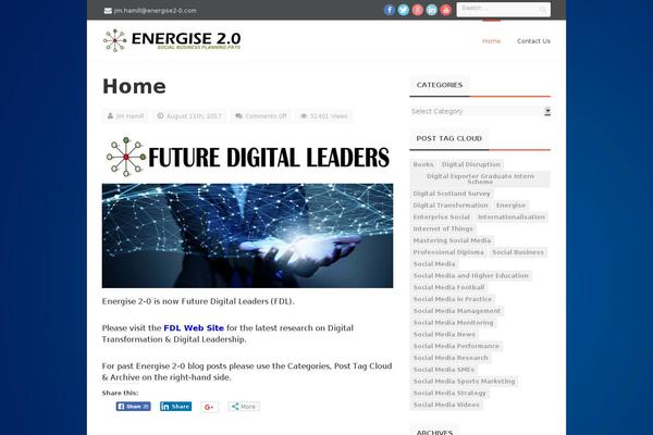 Manshet theme site design template sample