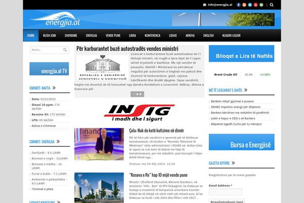 Publisher-child theme site design template sample